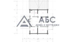 Проект одноэтажного дома «Есеник-2» из бревна - 3