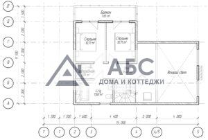 Проект двухэтажного дома «Владий» из бруса - 4