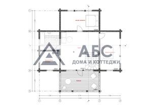 Проект одноэтажного дома «Романово-2» из бруса - 4