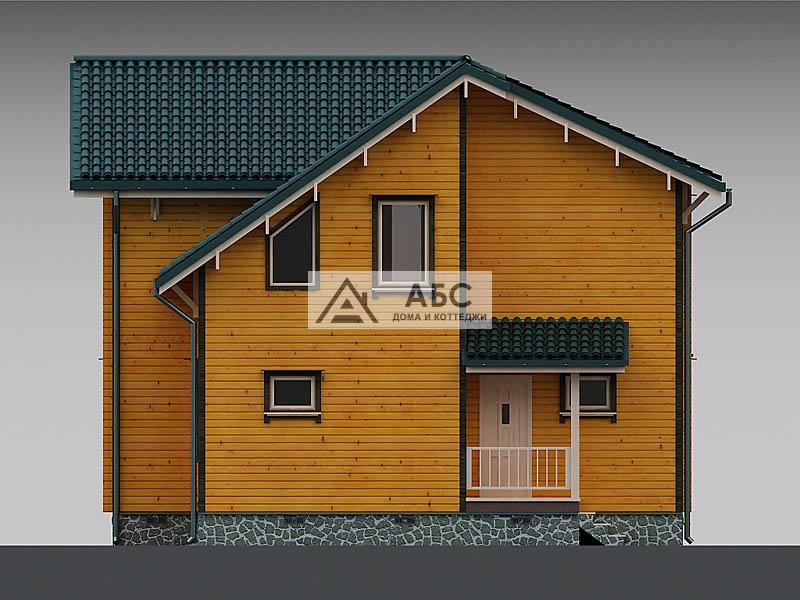 Проект одноэтажного дома «Алексеев» из бруса - 8