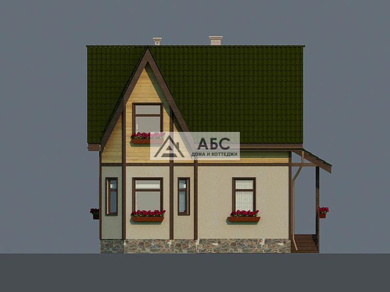 Проект одноэтажного дома «Чех» (с топочной) из бруса - 10