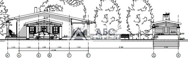Проект одноэтажного дома «Снежная долина» - 6