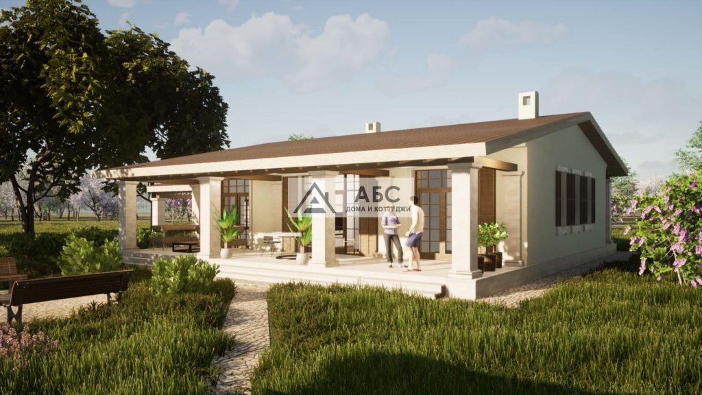 Проект одноэтажного дома «Снежная долина» - 1