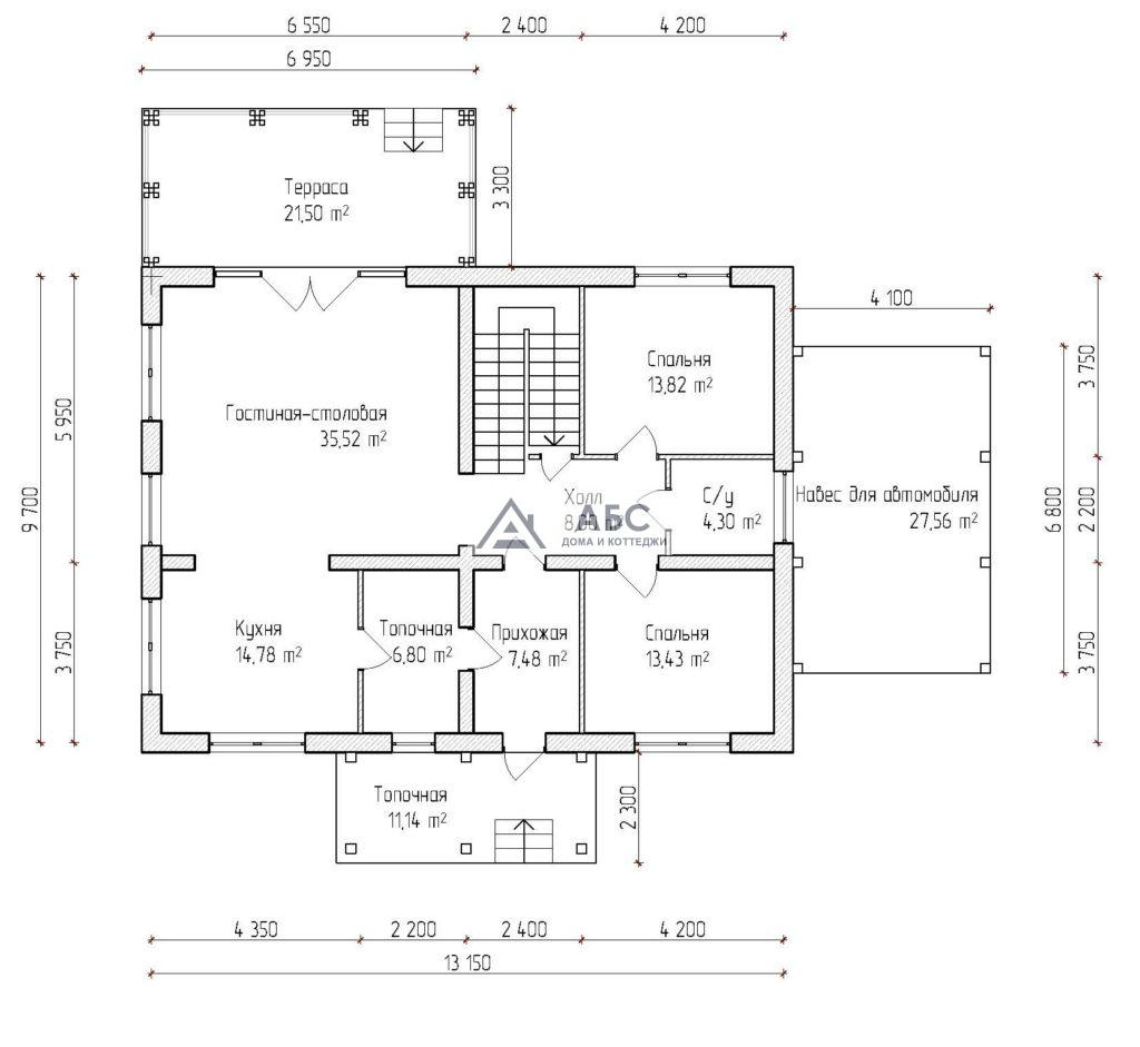 Проект дома Белар  - 3