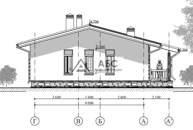 Проект дома «Трюфф» - 4