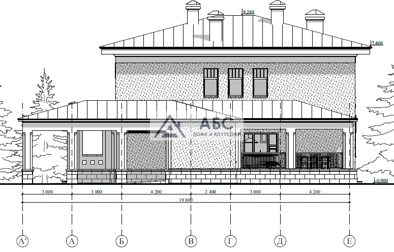 Проект дома «Северный модерн» - 7