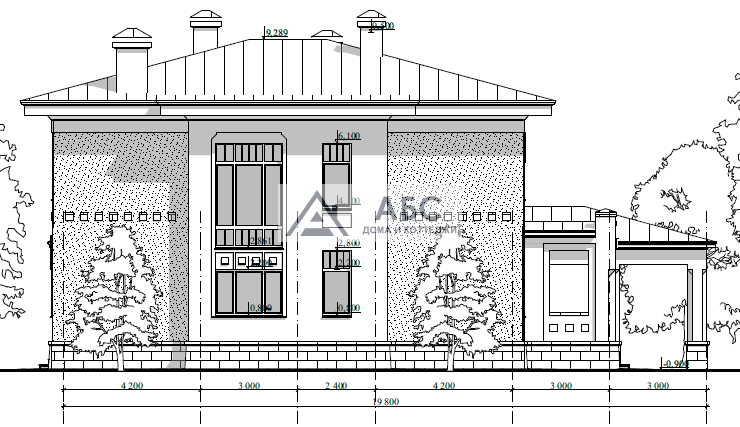Проект дома «Северный модерн» - 9