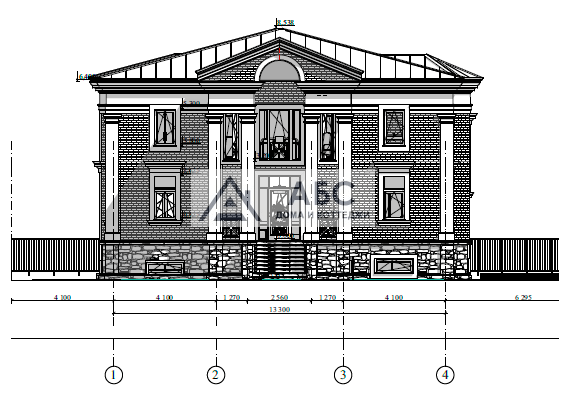 Проект дома «Мормонт» с цоколем - 3