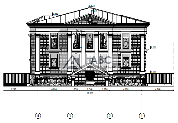 Проект дома «Мормонт» с цоколем - 4
