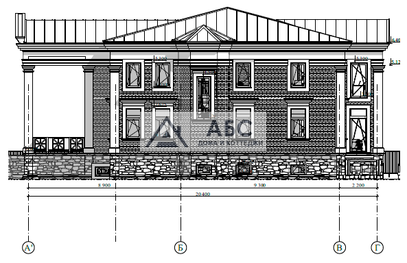 Проект дома «Мормонт» с цоколем - 5