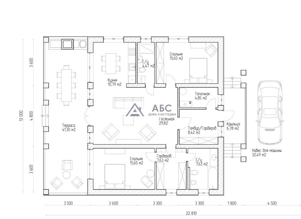Проект дома «Диксон» - 2