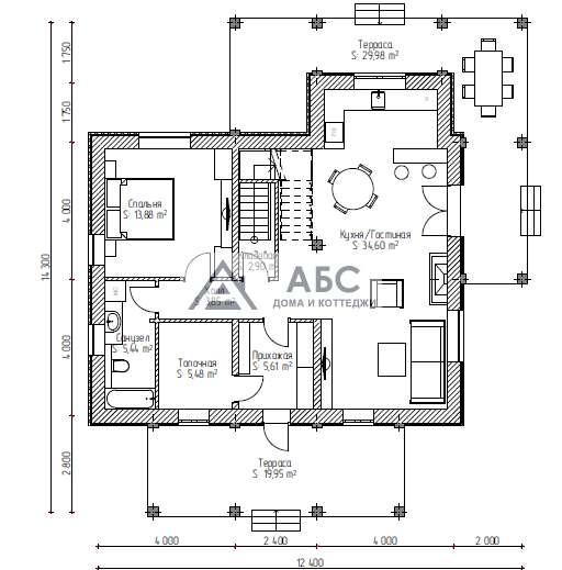 Проект дома «Коннор» - 2