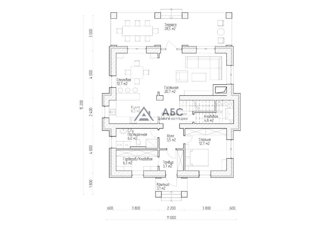 Проект дома «Портер» - 3