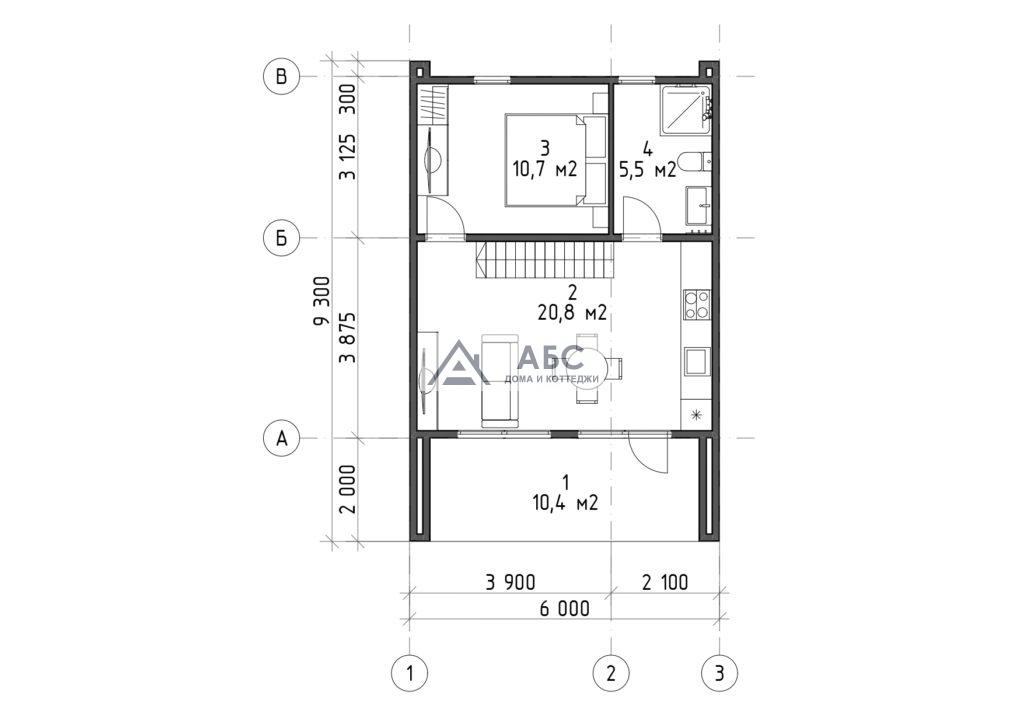 Проект дома «Блэквуд» - 4