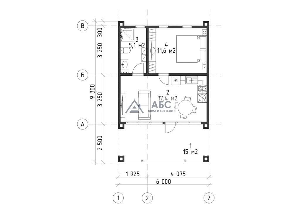 Проект дома «Бьюфорд» - 4