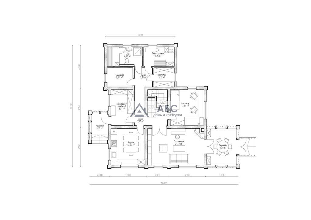 Проект дома «Бафф» - 3
