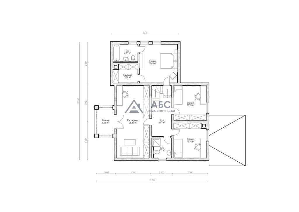 Проект дома «Бафф» - 4