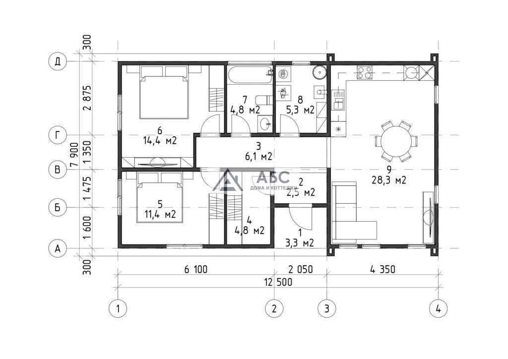 Проект дома «Лисберн» - 4