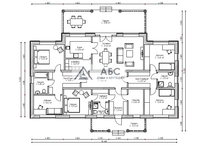 Проект дома «Хадсон» - 3
