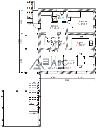 Проект дома «Болтон» - 3