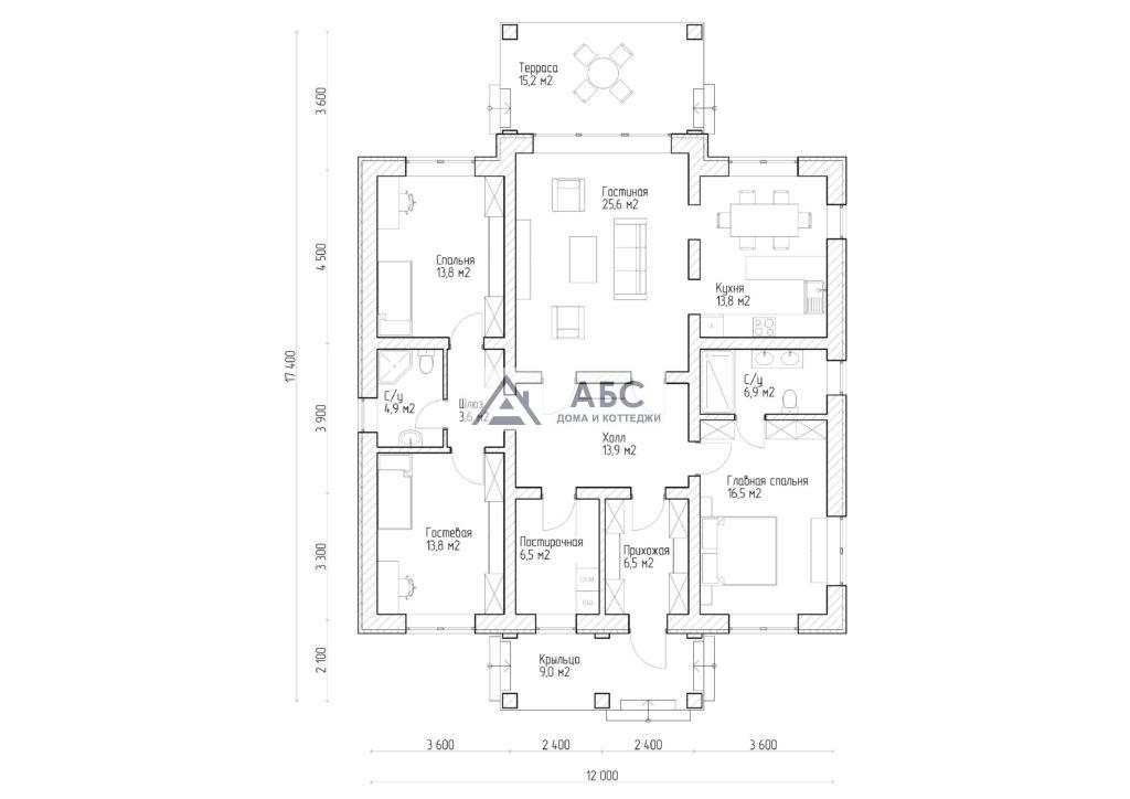 Проект дома «Хоукинс» - 3