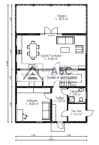 Проект дома «Роуби» - 3