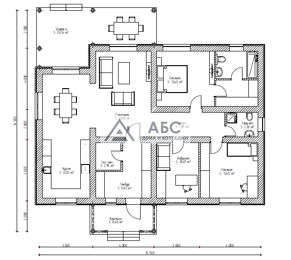 Проект дома «Слоун» - 4