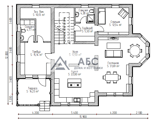 Проект дома «Войтс» - 3