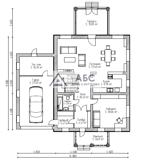 Проект дома «Вонт» - 4
