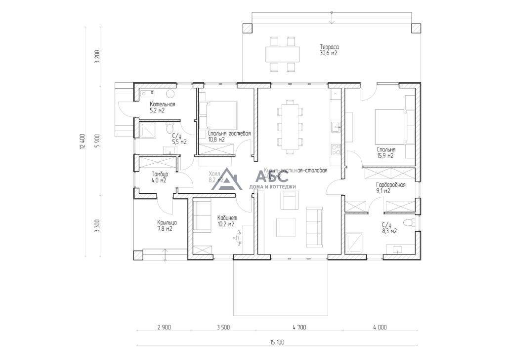 Проект дома «Флинт» - 3
