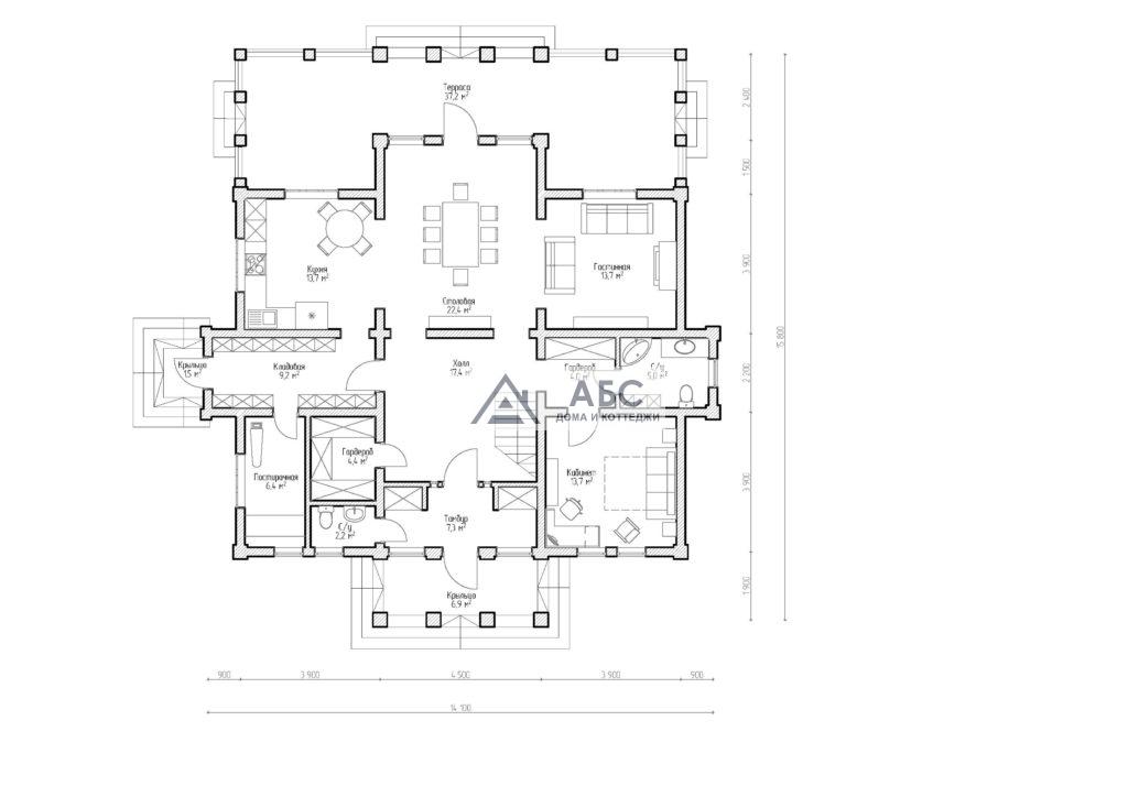 Проект дома «Норфлок» - 3