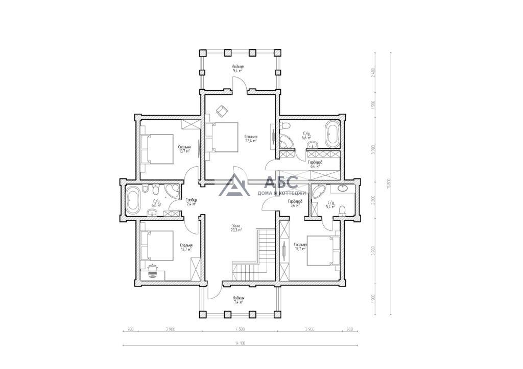 Проект дома «Норфлок» - 4