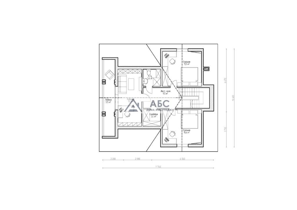Проект дома «Вэйд» - 4