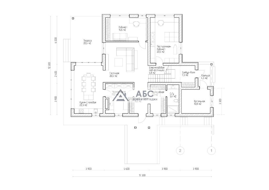 Проект дома «Венс» - 3