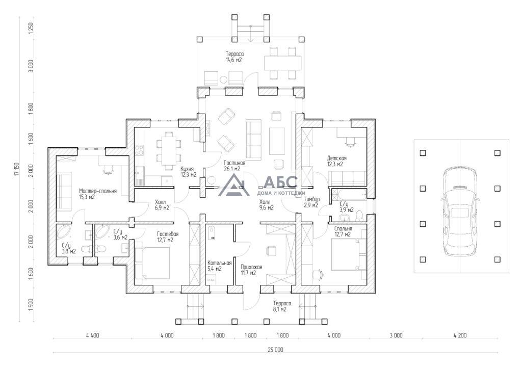 Проект дома «Юджин» - 3