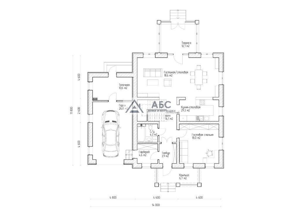 Проект дома «Браун» - 3