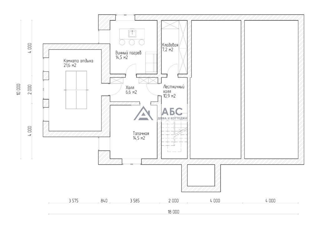 Проект дома «Пэрис» с цоколем - 3
