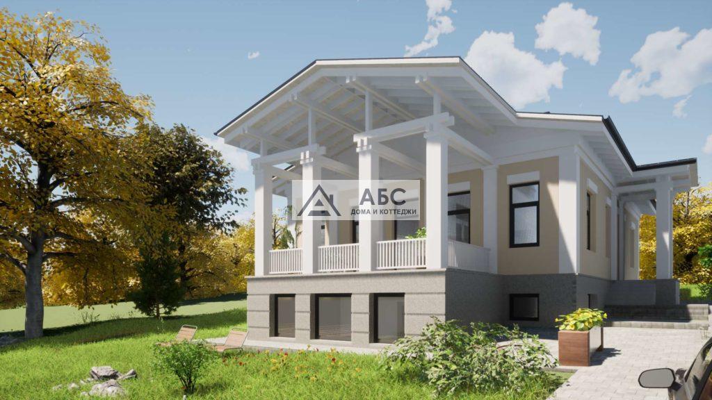 Проект дома «Пэрис» с цоколем - 1