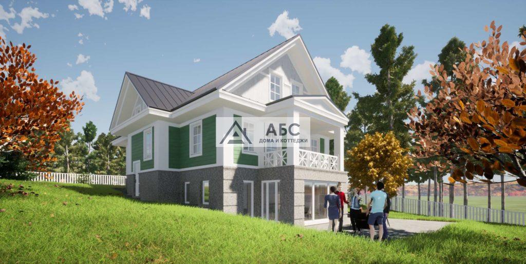 Проект дома «Шайло» с цоколем - 2