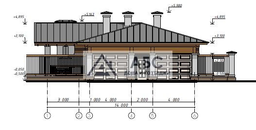 Проект дома «Брук» - 3