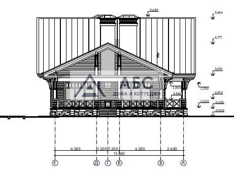 Проект дома «Батлер» с цоколем - 7