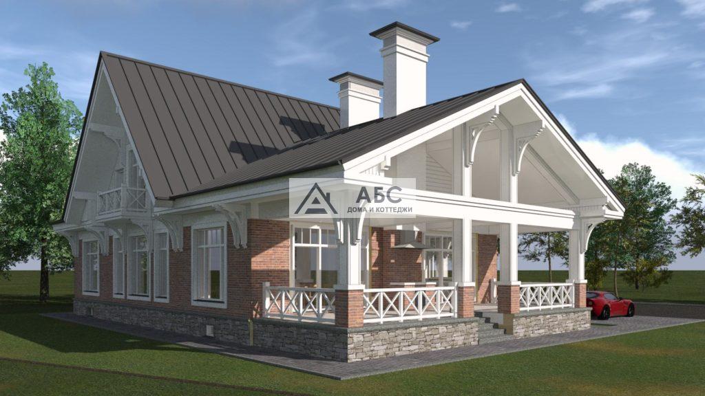 Проект дома «Батлер» с цоколем - 2